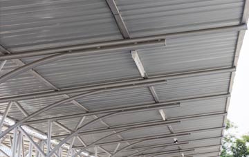 installing Wrea Green metal roofing